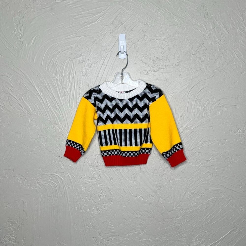 Park Bench Kids 3T Colorblock Knit Toddler Sweater